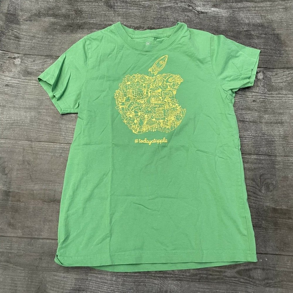 Today at Apple Youth Shirt  Size Medium Camp